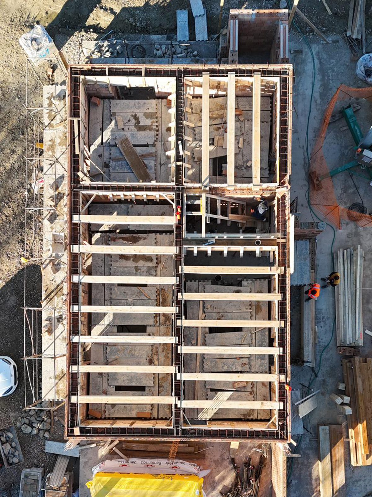 Radicofani_cantiere rifacimento solai